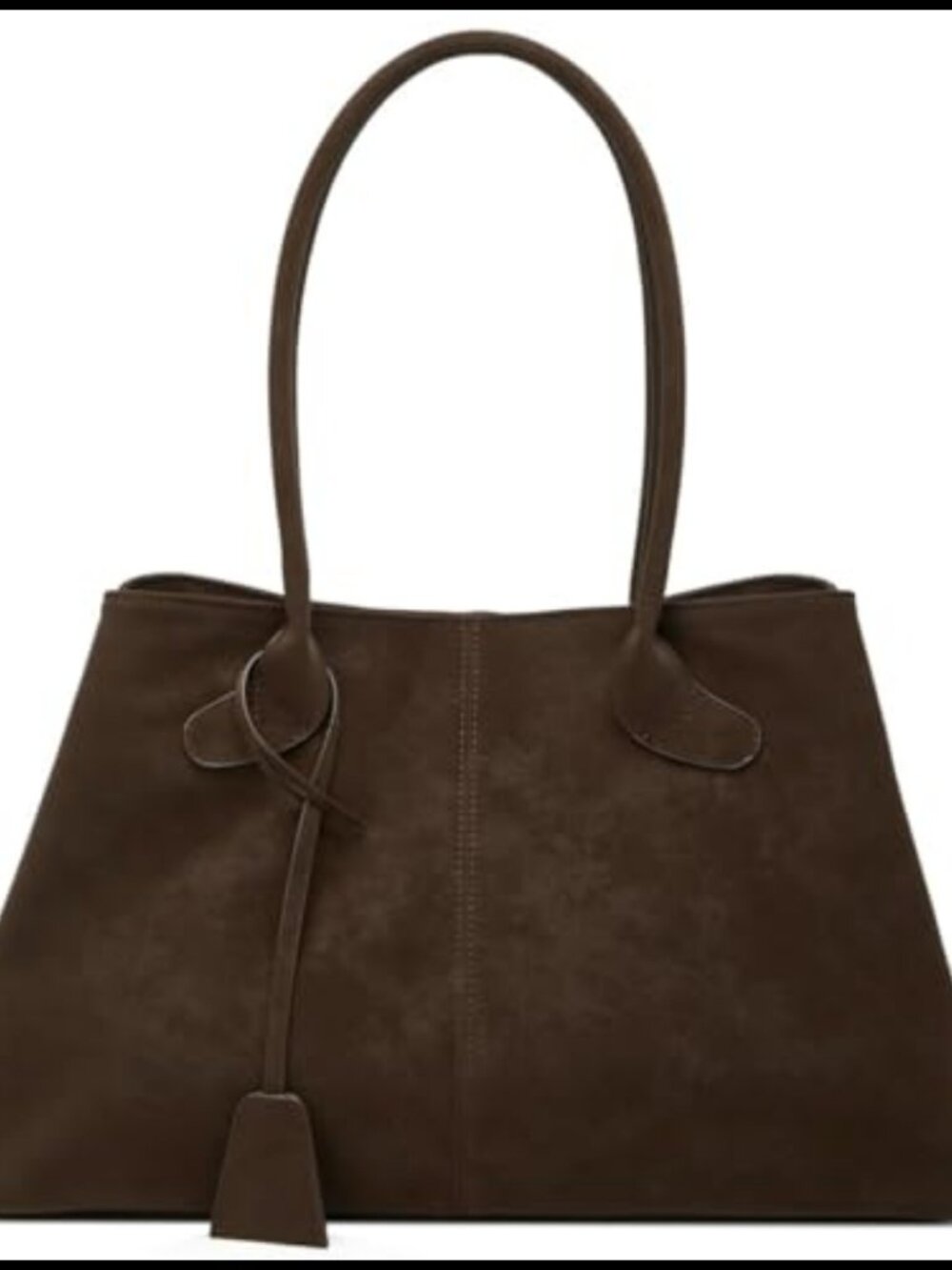 Suede Hobo Bag Women Large Slouchy Shoulder Tote Vegan Crossbody Handbag